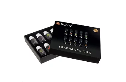 Zestaw olejków eterycznych – 10 sztuk po 15 ml