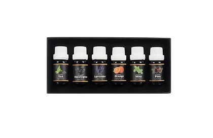Zestaw olejków eterycznych – 6 sztuk po 10 ml
