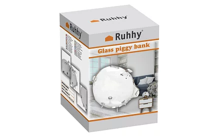 Skarbonka – szklana świnka