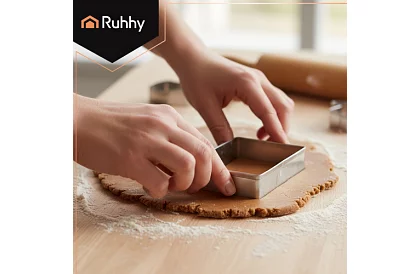 Zestaw foremek do wykrawania piernikowej chatki