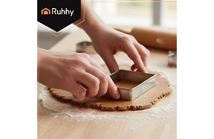 Zestaw foremek do wykrawania piernikowej chatki