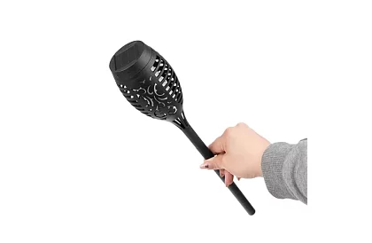 Zewnętrzne latarnie – Słoneczne pochodnie z efektem migoczącego ognia - 4 sztuki