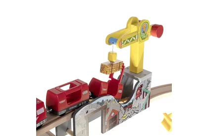 Drewniana kolej - tor kolejowy 3,2 m