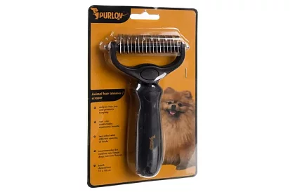 Grzebień do wyczesywania sierści i podszerstka