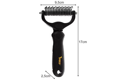 Grzebień do wyczesywania sierści i podszerstka