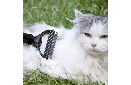 Grzebień do wyczesywania sierści i podszerstka