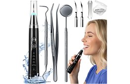 Ultradźwiękowy usuwacz kamienia nazębnego + akcesoria