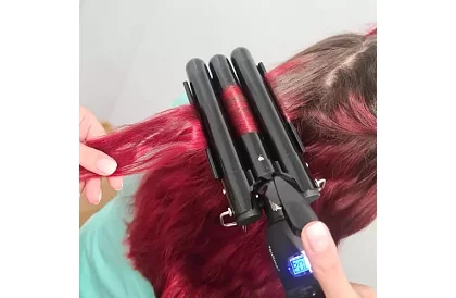 Ceramiczna trójkulma – Trio Curl z wyświetlaczem LCD