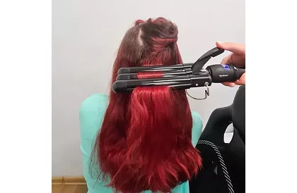 Ceramiczna trójkulma – Trio Curl z wyświetlaczem LCD