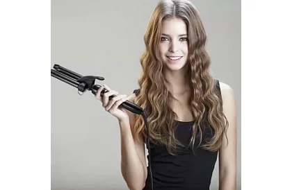 Ceramiczna trójkulma – Trio Curl z wyświetlaczem LCD