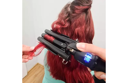 Ceramiczna trójkulma – Trio Curl z wyświetlaczem LCD