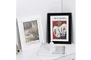 Ramka artystyczna do zdjęć – rysunki A4 - biała