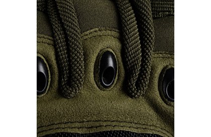 Takticzne rękawice dotykowe - rozmiar XL - khaki