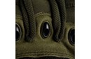Takticzne rękawice dotykowe - rozmiar XL - khaki