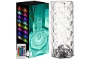 LED dotykowa lampa biurkowa RGB – Lampa Kryształowa Diamentowa
