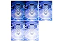 LED dotykowa lampa biurkowa RGB – Lampa Kryształowa Diamentowa