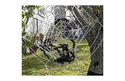 Sztuczna pajęczyna gigant - dekoracja 90 cm