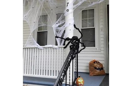 Sztuczna pajęczyna gigant - dekoracja 90 cm