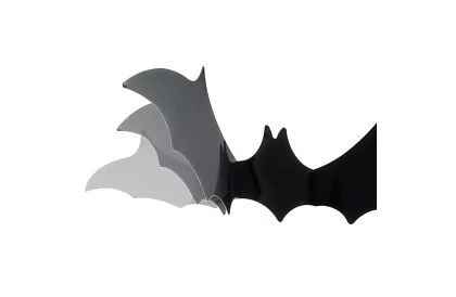 Zestaw 3 sztucznych nietoperzy na Halloween – 47, 37 i 31 cm