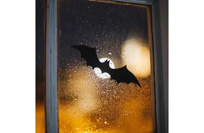 Zestaw 3 sztucznych nietoperzy na Halloween – 47, 37 i 31 cm