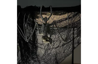 Kostka nietoperza 30 cm - dekoracja halloweenowa