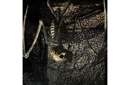 Kostka nietoperza 30 cm - dekoracja halloweenowa