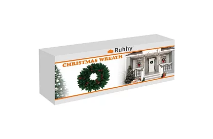 Dekoracyjny wieniec świąteczny - 60cm