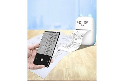 Przenośna inteligentna drukarka - Thermoprint + 11 rolek papieru