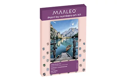 Malowanie według numerów - górski krajobraz - 40x50 cm