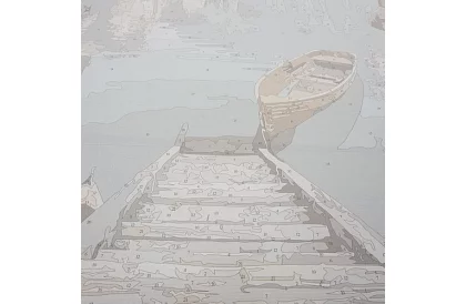 Malowanie według numerów - górski krajobraz - 40x50 cm