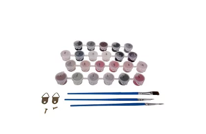 Malowanie według numerów - Wieża Eiffla - 40x50 cm