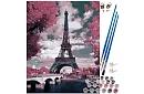 Malowanie według numerów - Wieża Eiffla - 40x50 cm