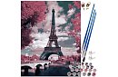 Malowanie według numerów - Wieża Eiffla - 40x50 cm
