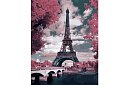 Malowanie według numerów - Wieża Eiffla - 40x50 cm