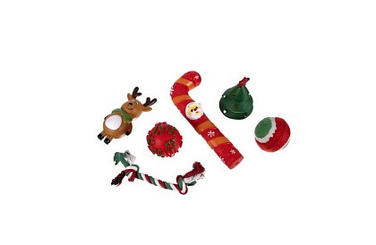 Zestaw zabawek dla psa - 6 sztuk