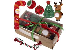 Zestaw zabawek dla psa - 6 sztuk