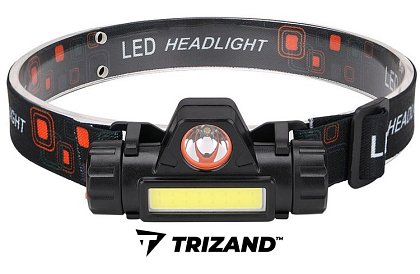 LED czołówka COB LED i CREE LED – 4w1