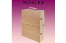 Zestaw malarski w drewnianej walizce – 83 elementy