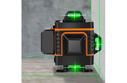 4D laserowy poziom 360° – 16 linii – zielony laser niwelacyjny