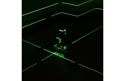 4D laserowy poziom 360° – 16 linii – zielony laser niwelacyjny