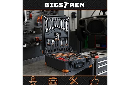 Zestaw narzędzi w aluminiowej walizce - 1000 szt. w zestawie