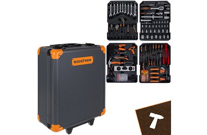 Zestaw narzędzi w aluminiowej walizce - 1000 szt. w zestawie