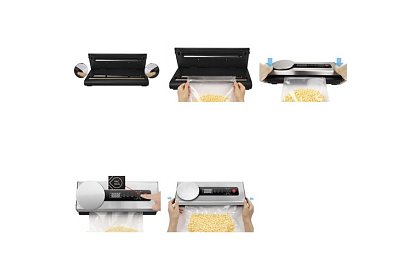 Zgrzewarka próżniowa do folii + worki i folie próżniowe