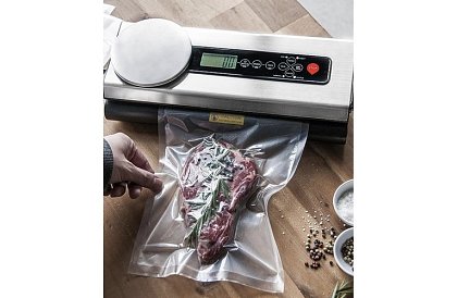 Zgrzewarka próżniowa do folii + worki i folie próżniowe