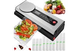 Zgrzewarka próżniowa do folii + worki i folie próżniowe