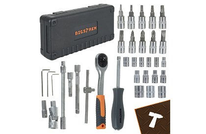 Zestaw narzędzi 46 części w etui