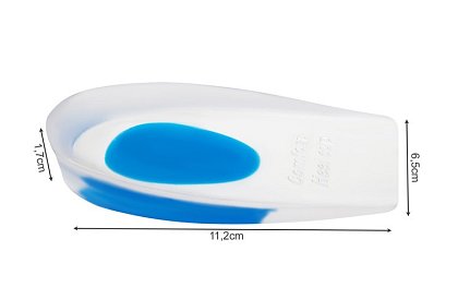 Wkładki żelowe do butów - silikonowe obcasy 2 szt.