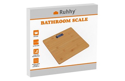 Bambooowa waga osobista LCD – do 180 kg
