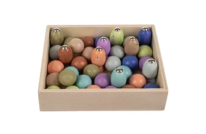 Drewniana gra magnetyczna - łapanie rybek