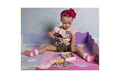 Drewniana gra magnetyczna - łapanie rybek